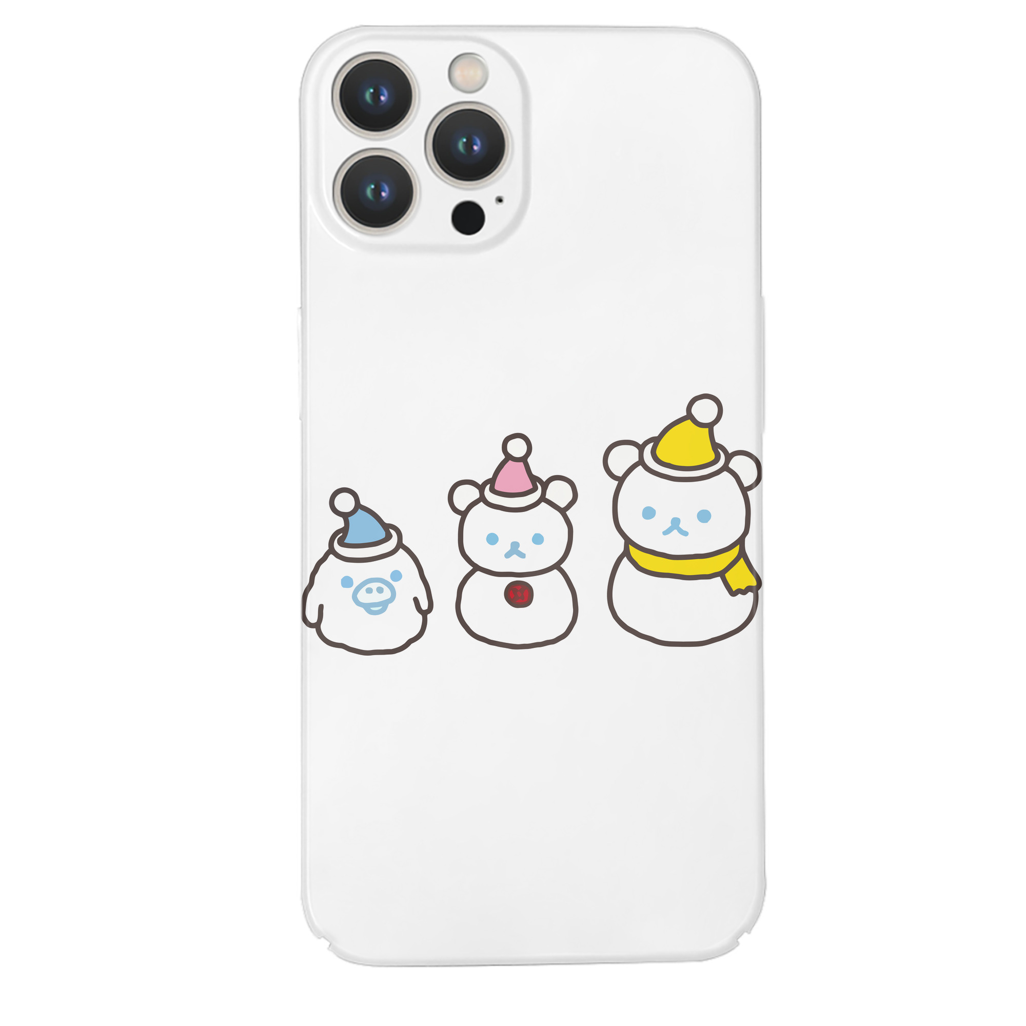 （画像用） リラックマ リラックマ キイロイトリ Rilakkuma Korilakkuma Kiiroitori 【iPhone 14シリーズ対応】ハードケース